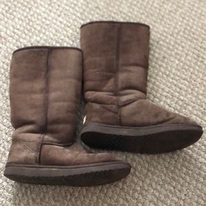 UGG Classic Tall Sheepskin in Chocolate Brown (9)